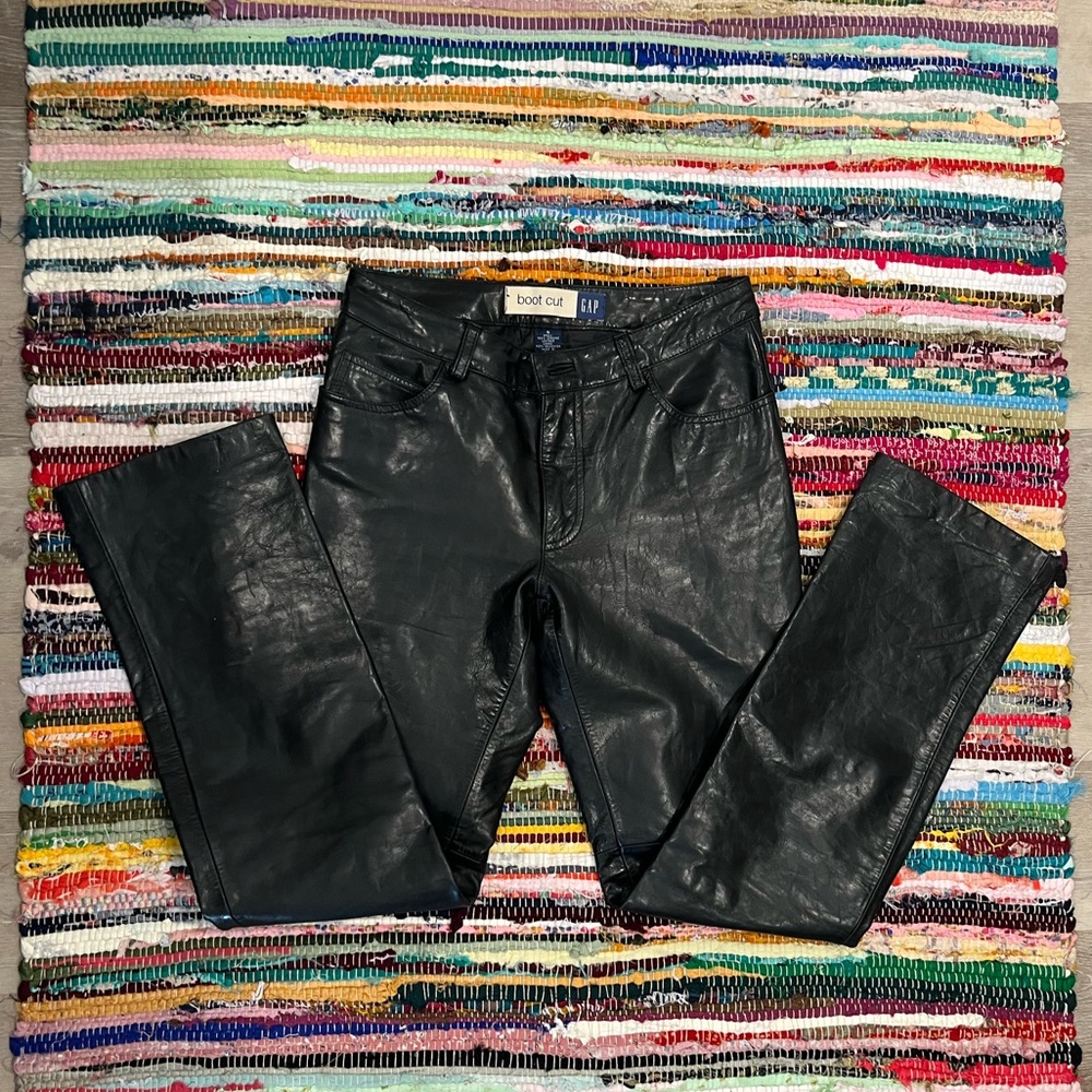 GAP Black Straight Leg Pants